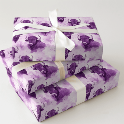 Erie Violet - Wrapping Paper - Aspen & Arlo