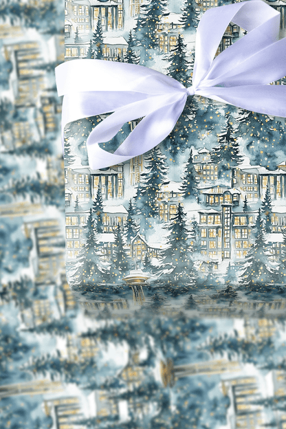Space Needle - Wrapping Paper - Aspen & Arlo