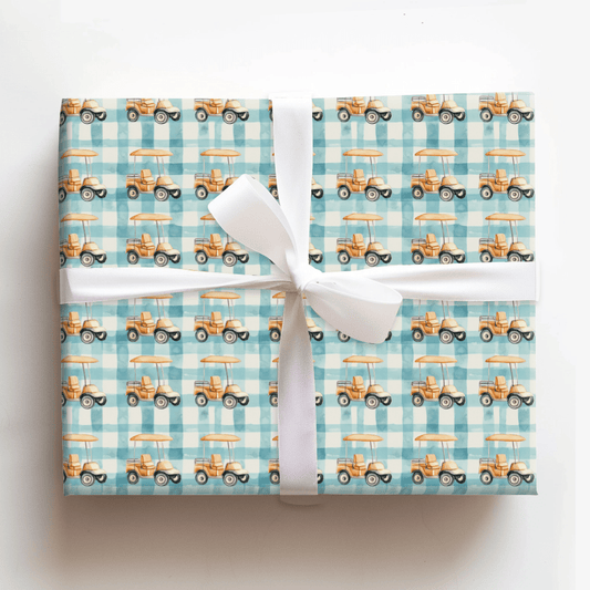 Fairway Flynn - Wrapping Paper - Aspen & Arlo