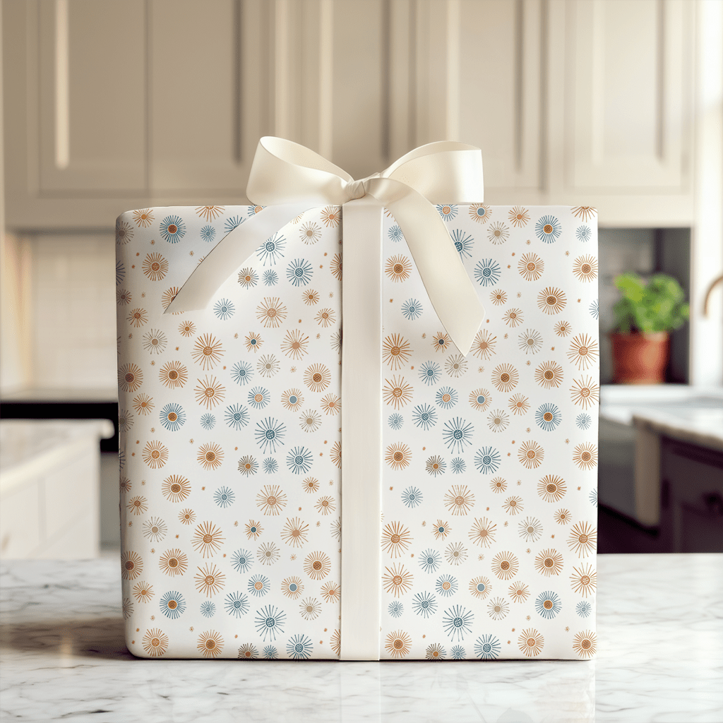 Burst Color - Wrapping Paper - Aspen & Arlo