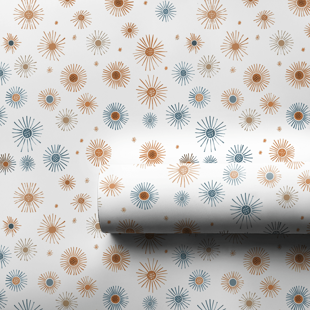 Burst Color - Wrapping Paper - Aspen & Arlo