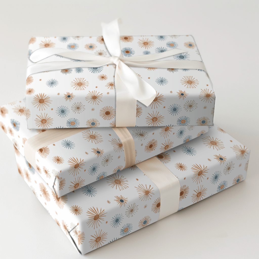 Burst Color - Wrapping Paper - Aspen & Arlo