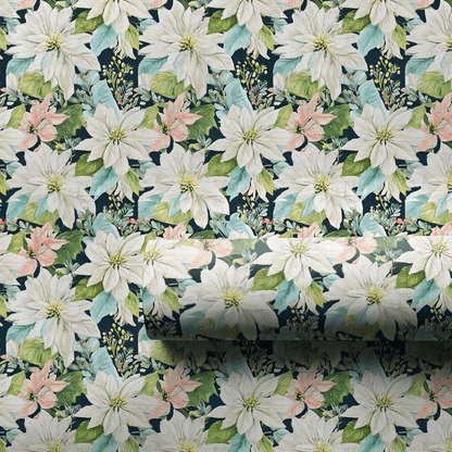 Poinsettia Pearls - Wrapping Paper - Aspen & Arlo