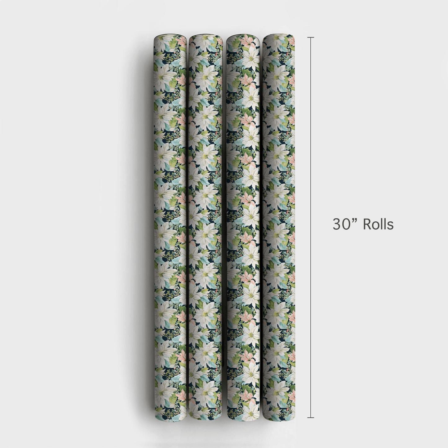 Poinsettia Pearls - Wrapping Paper - Aspen & Arlo