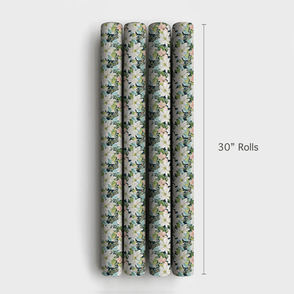 Poinsettia Pearls - Wrapping Paper - Aspen & Arlo