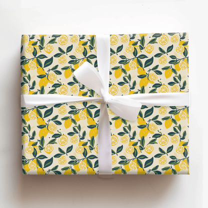 Lemon Squeeze - Wrapping Paper - Aspen & Arlo