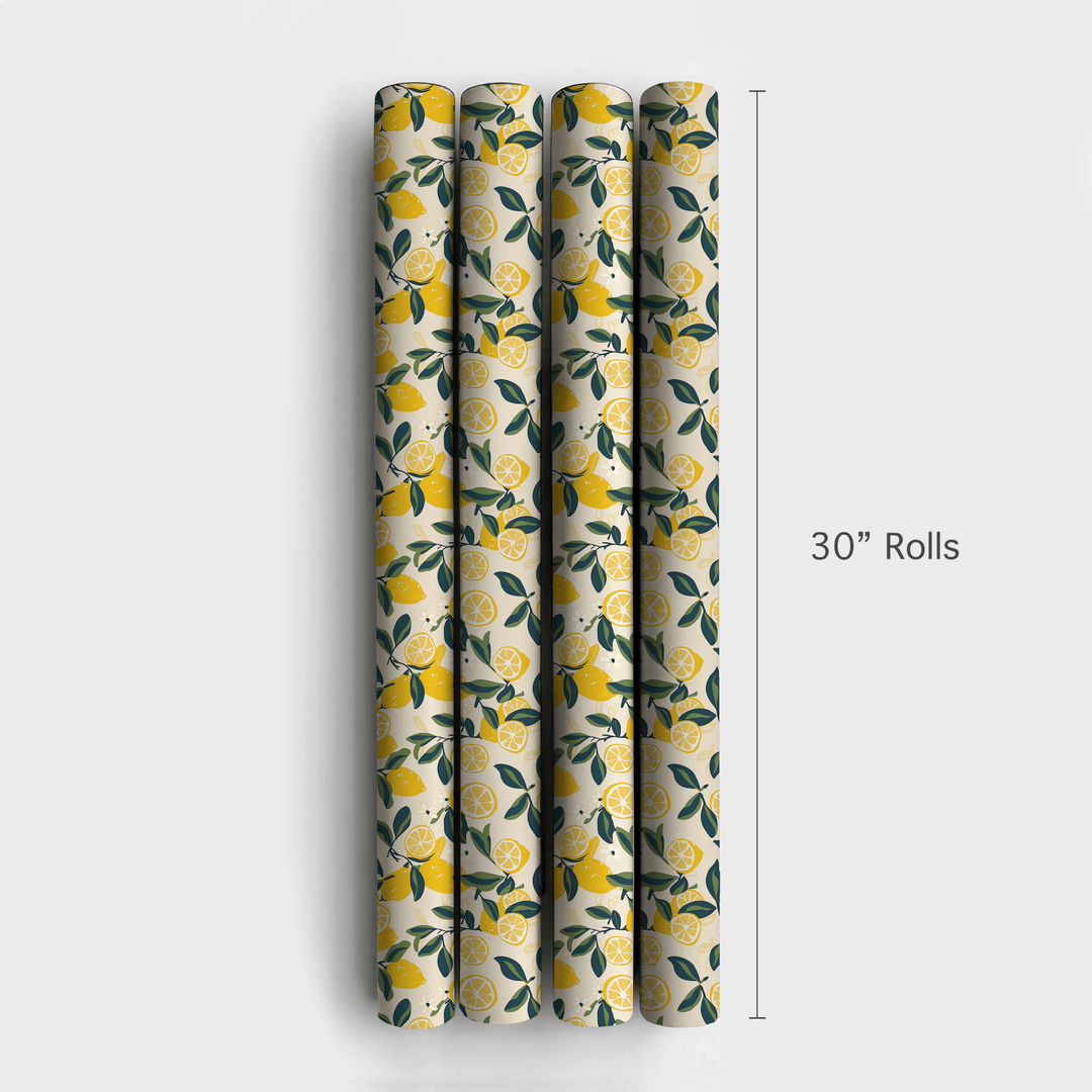 Lemon Squeeze - Wrapping Paper - Aspen & Arlo