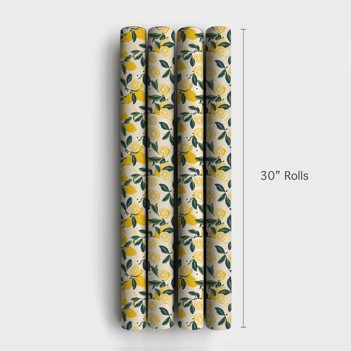 Lemon Squeeze - Wrapping Paper - Aspen & Arlo