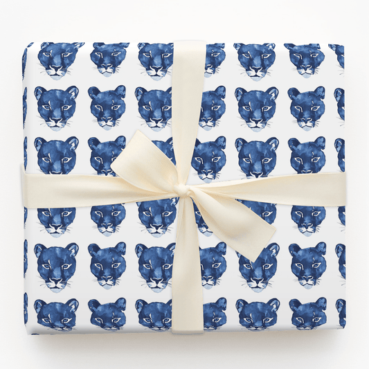 Blue Beast - Wrapping Paper - Aspen & Arlo