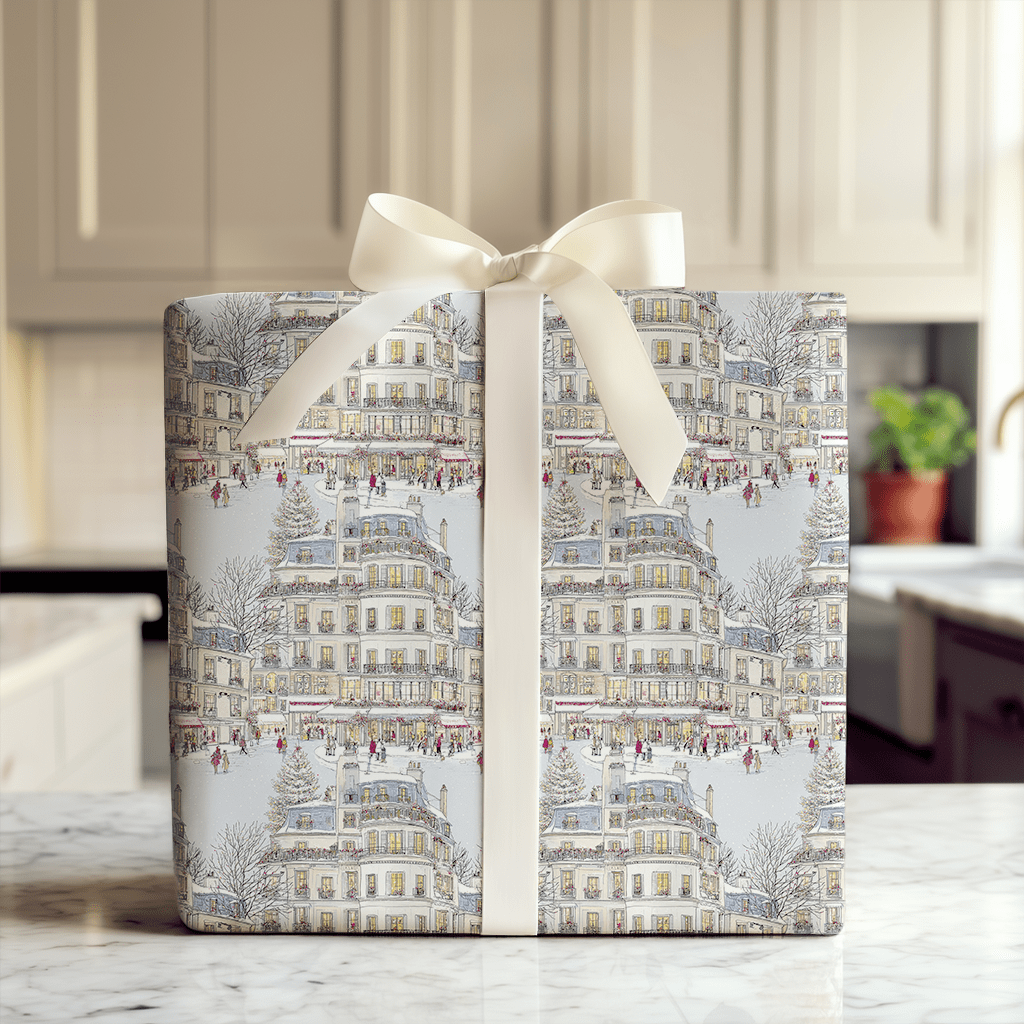 City Sidewalks - Wrapping Paper - Aspen & Arlo