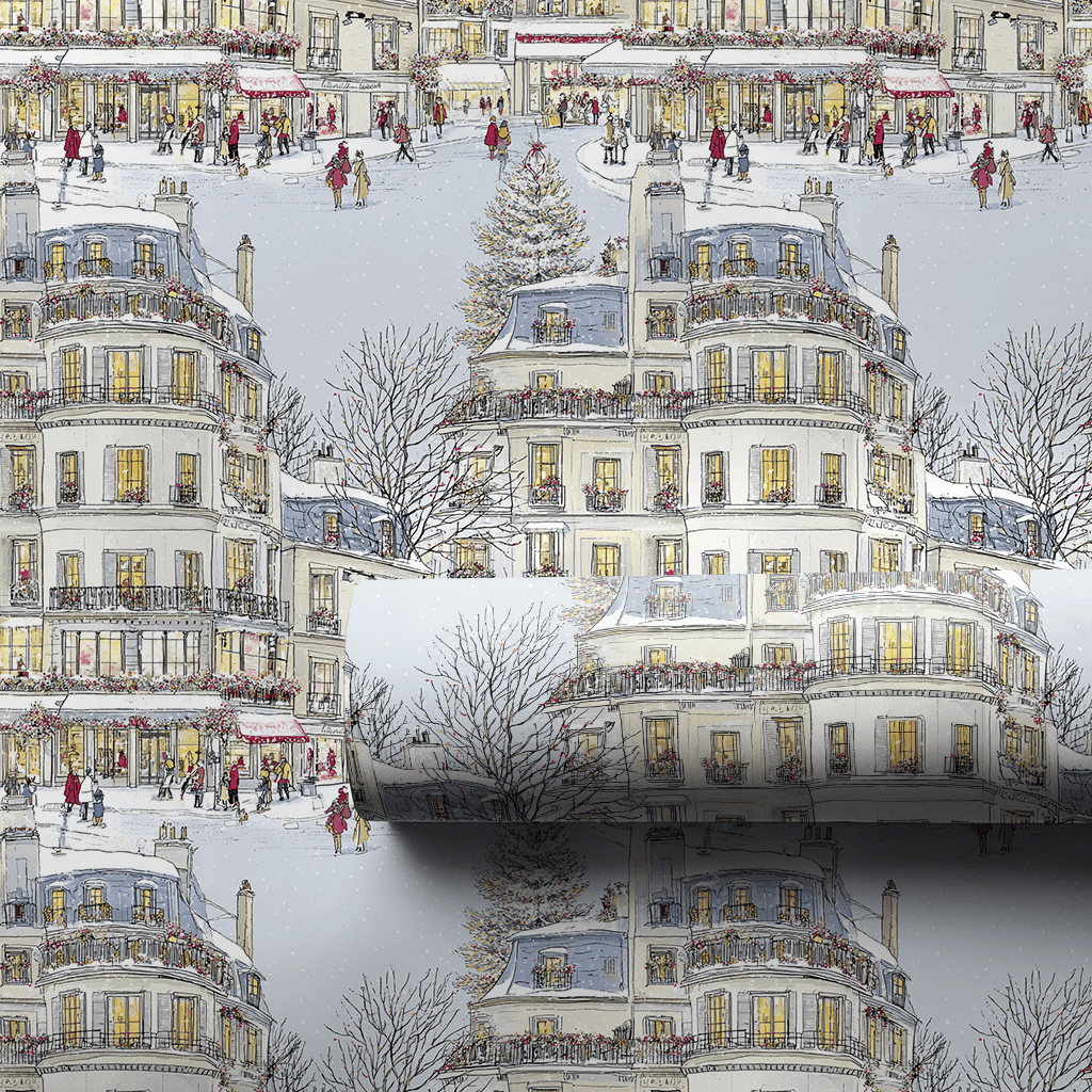 City Sidewalks - Wrapping Paper - Aspen & Arlo