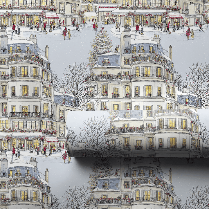 City Sidewalks - Wrapping Paper - Aspen & Arlo