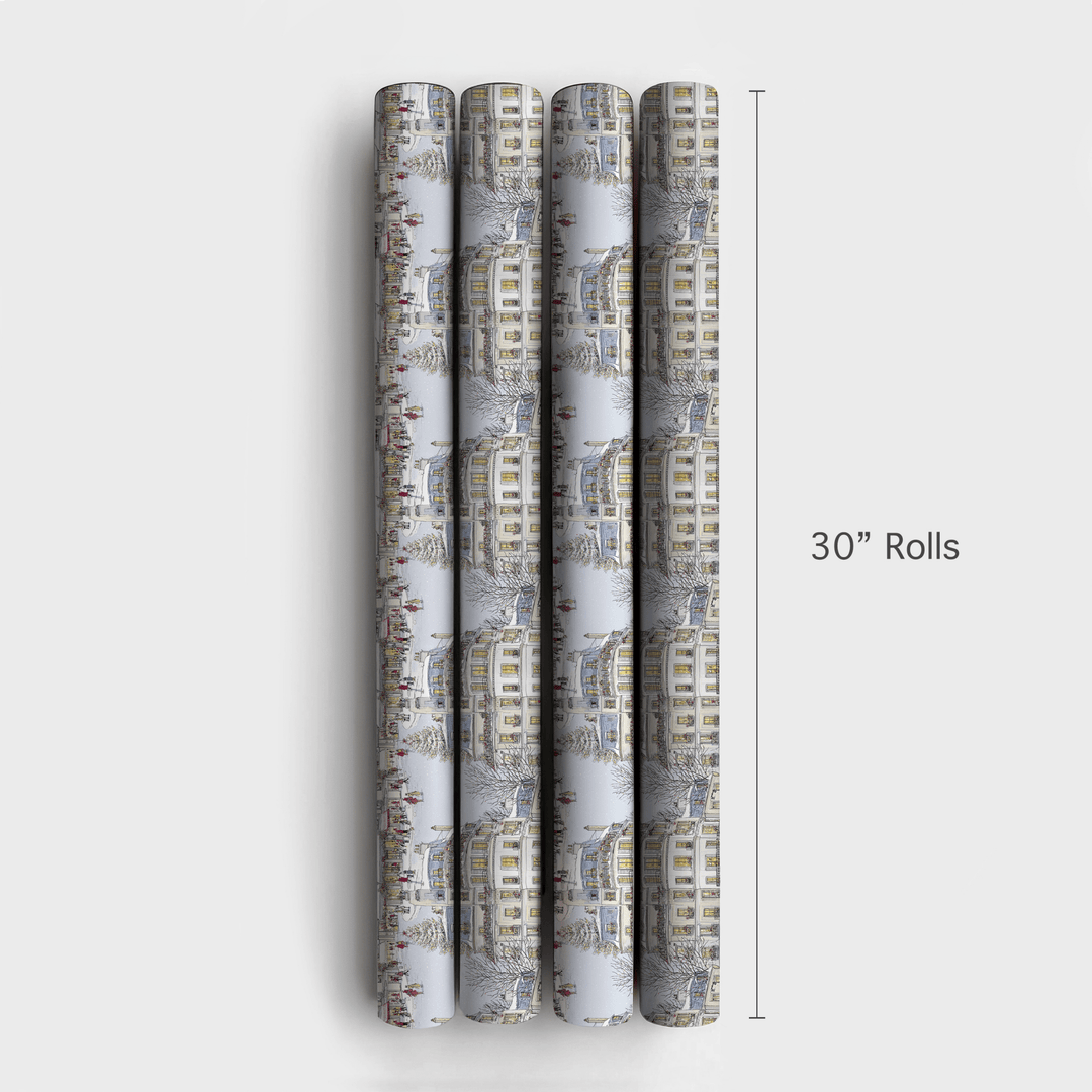 City Sidewalks - Wrapping Paper - Aspen & Arlo