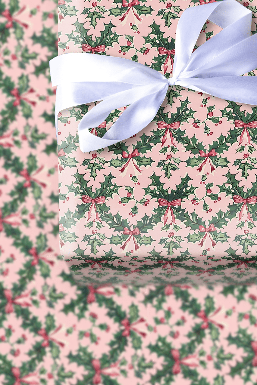 Holly Jolly - Wrapping Paper - Aspen & Arlo