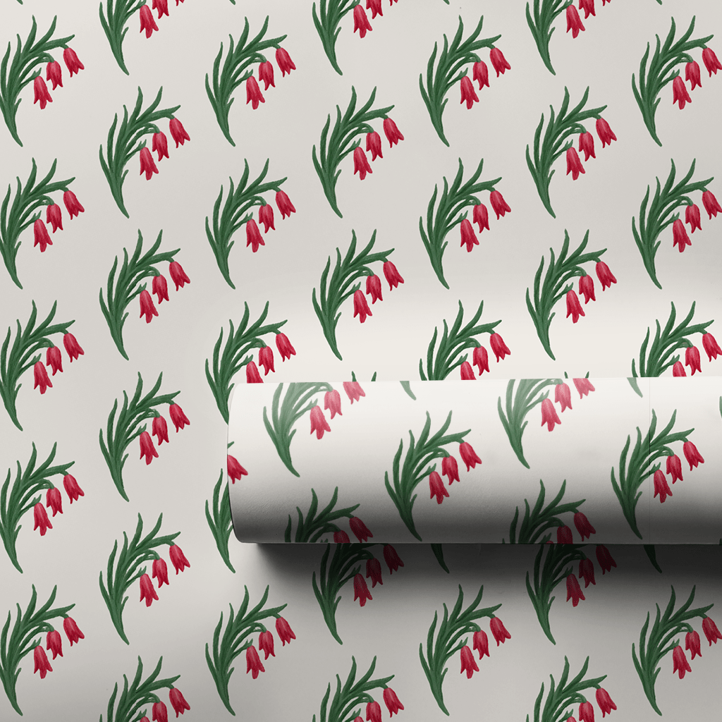 Amber Amaryllis - Wrapping Paper - Aspen & Arlo