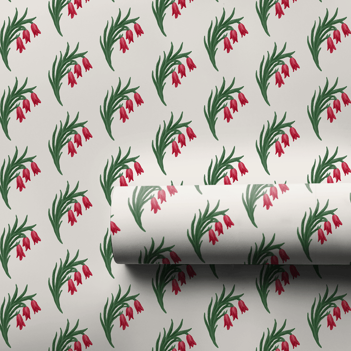Amber Amaryllis - Wrapping Paper - Aspen & Arlo