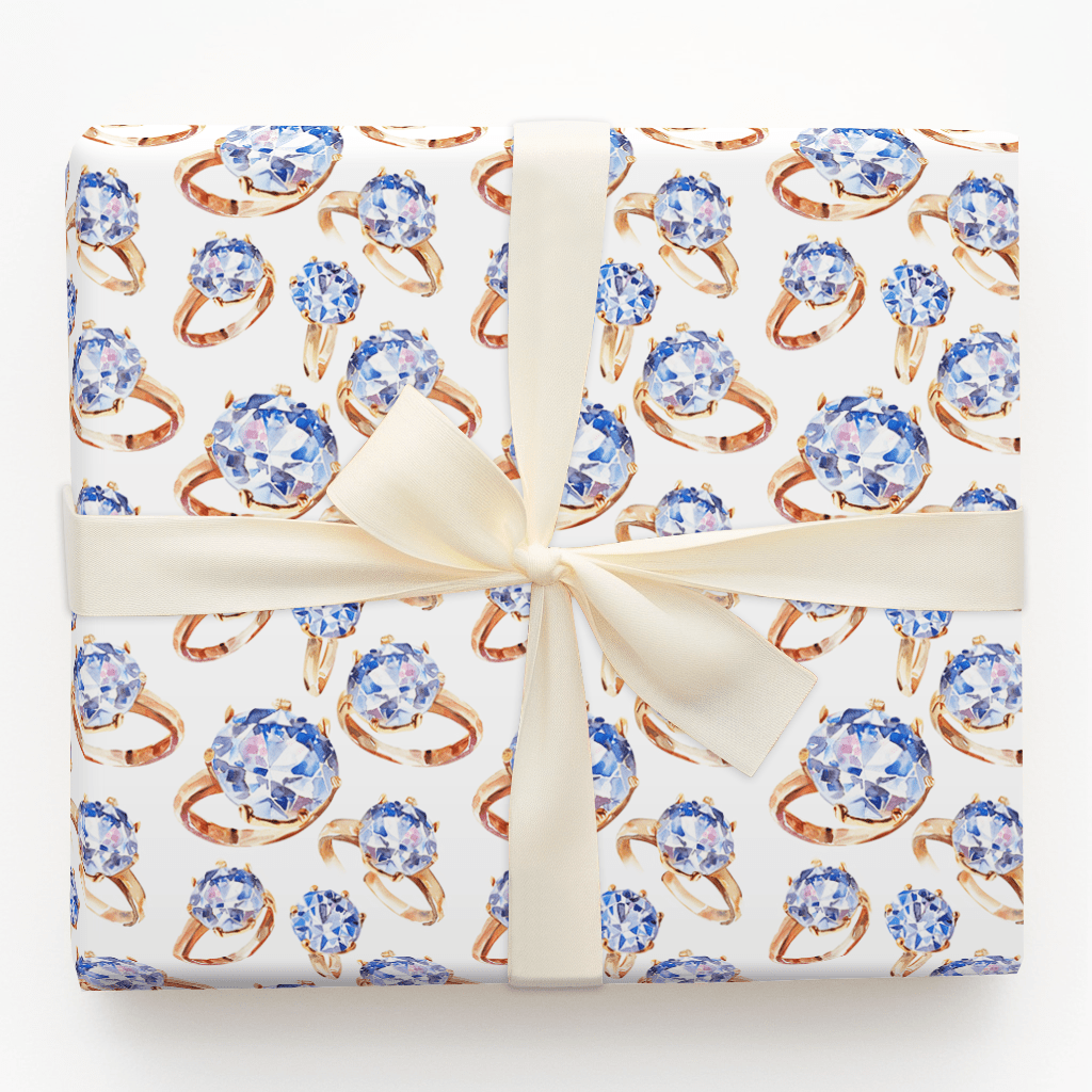Put a Ring on It - Wrapping Paper - Aspen & Arlo