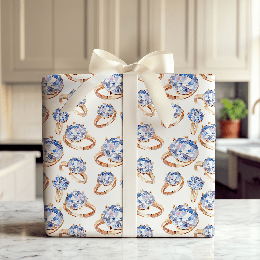 Put a Ring on It - Wrapping Paper - Aspen & Arlo