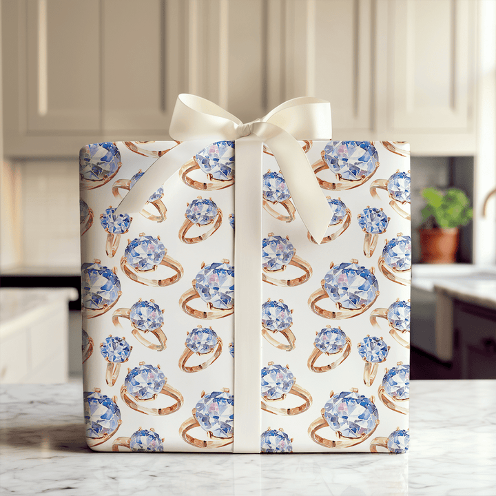 Put a Ring on It - Wrapping Paper - Aspen & Arlo