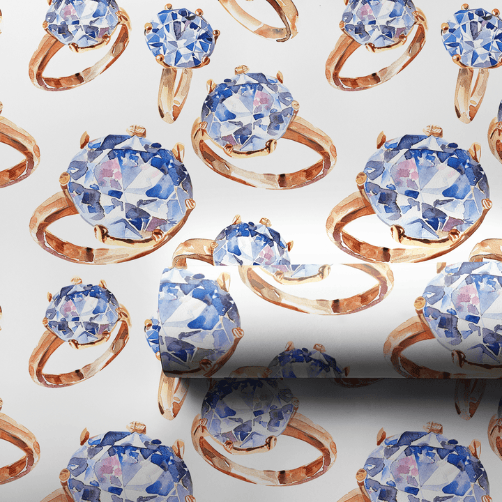 Put a Ring on It - Wrapping Paper - Aspen & Arlo