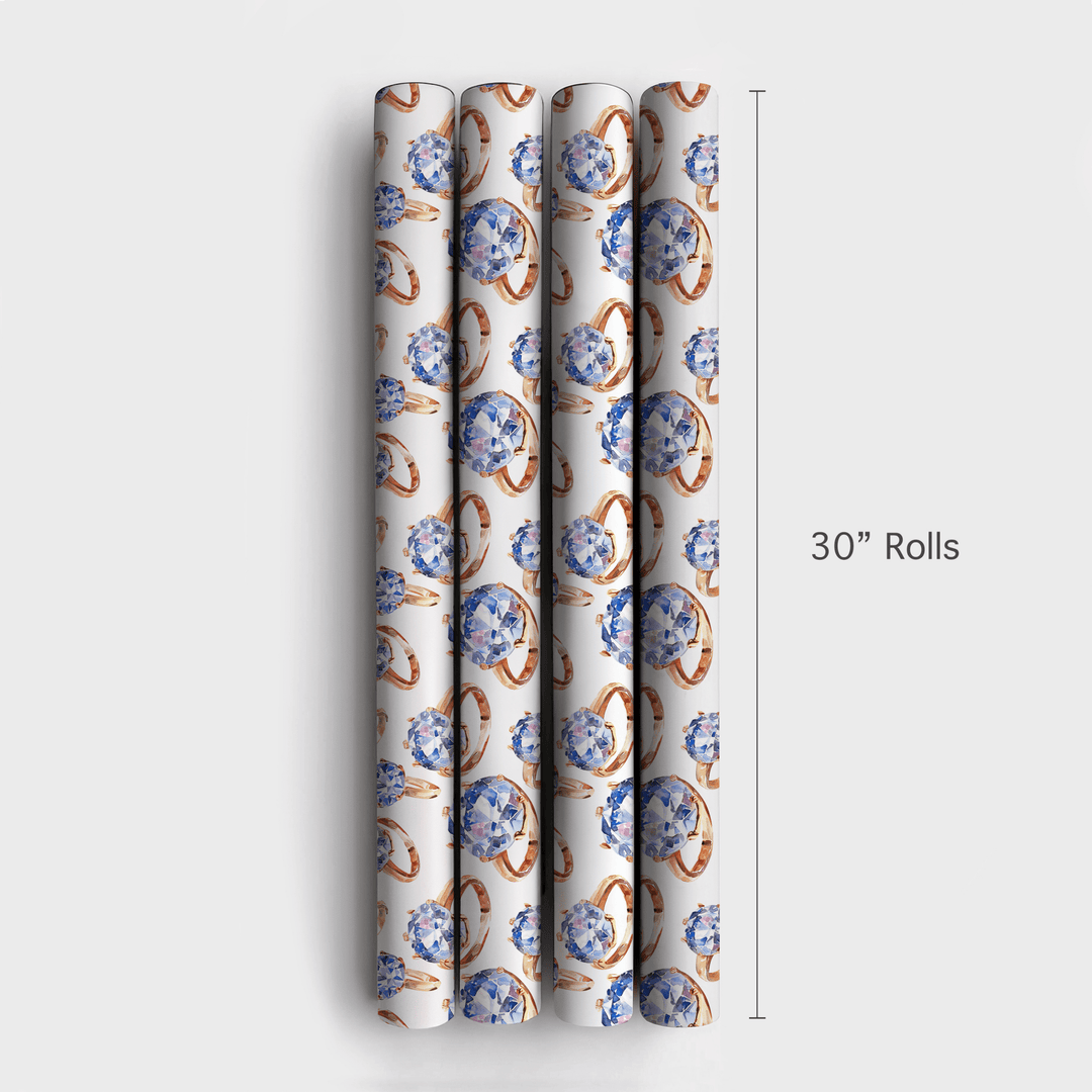 Put a Ring on It - Wrapping Paper - Aspen & Arlo