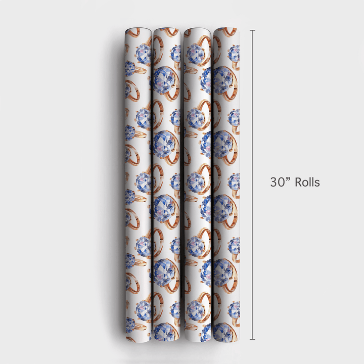Put a Ring on It - Wrapping Paper - Aspen & Arlo