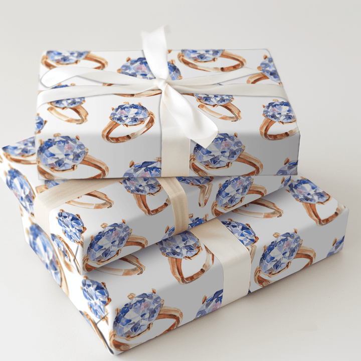 Put a Ring on It - Wrapping Paper - Aspen & Arlo