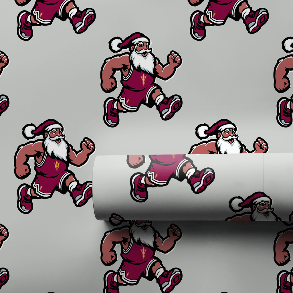 Sun Devil Sleigh Squad - Wrapping Paper - Aspen & Arlo
