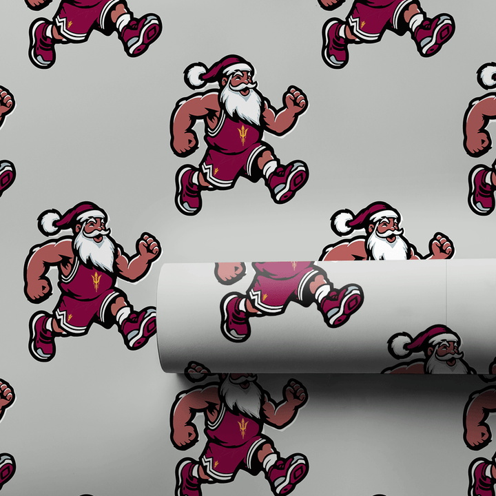 Sun Devil Sleigh Squad - Wrapping Paper - Aspen & Arlo