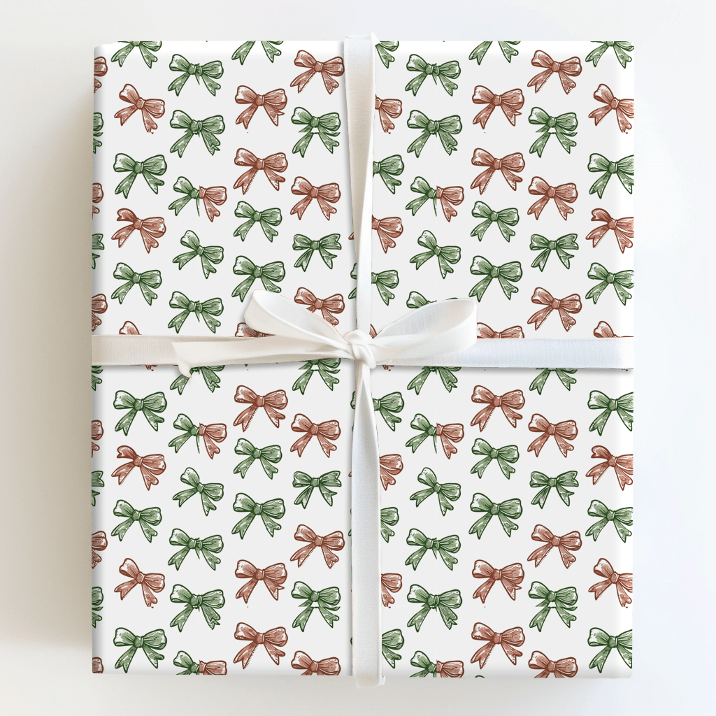 Bowtie Bliss - Wrapping Paper - Aspen & Arlo