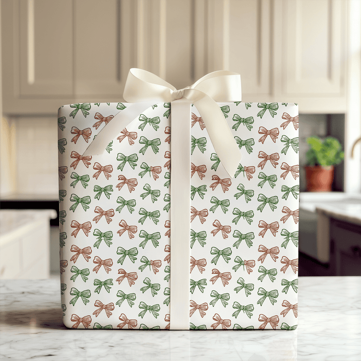 Bowtie Bliss - Wrapping Paper - Aspen & Arlo