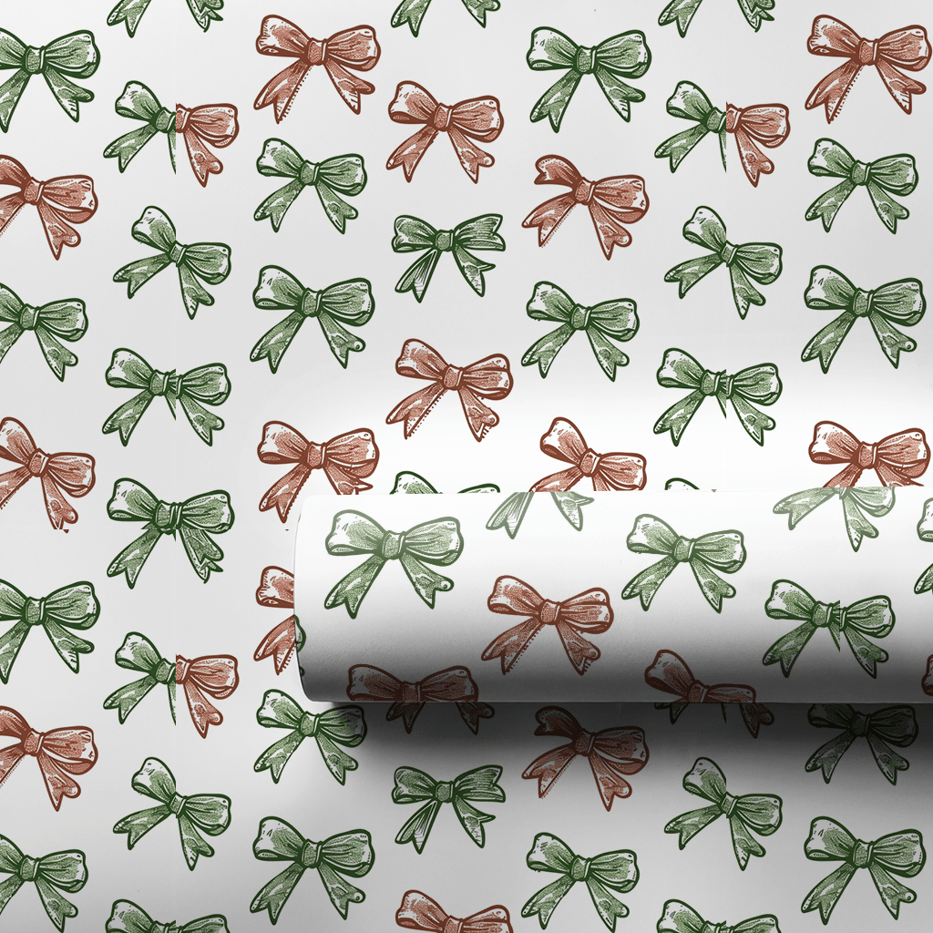 Bowtie Bliss - Wrapping Paper - Aspen & Arlo