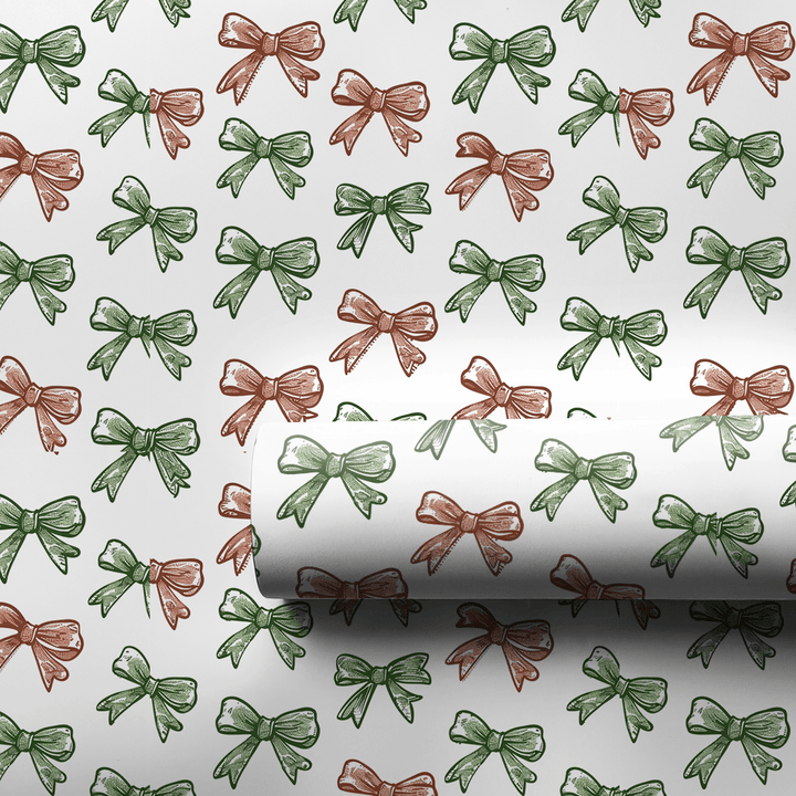 Bowtie Bliss - Wrapping Paper - Aspen & Arlo
