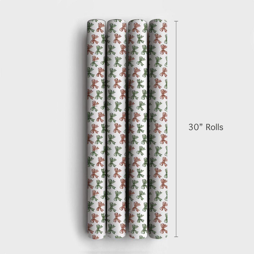 Bowtie Bliss - Wrapping Paper - Aspen & Arlo