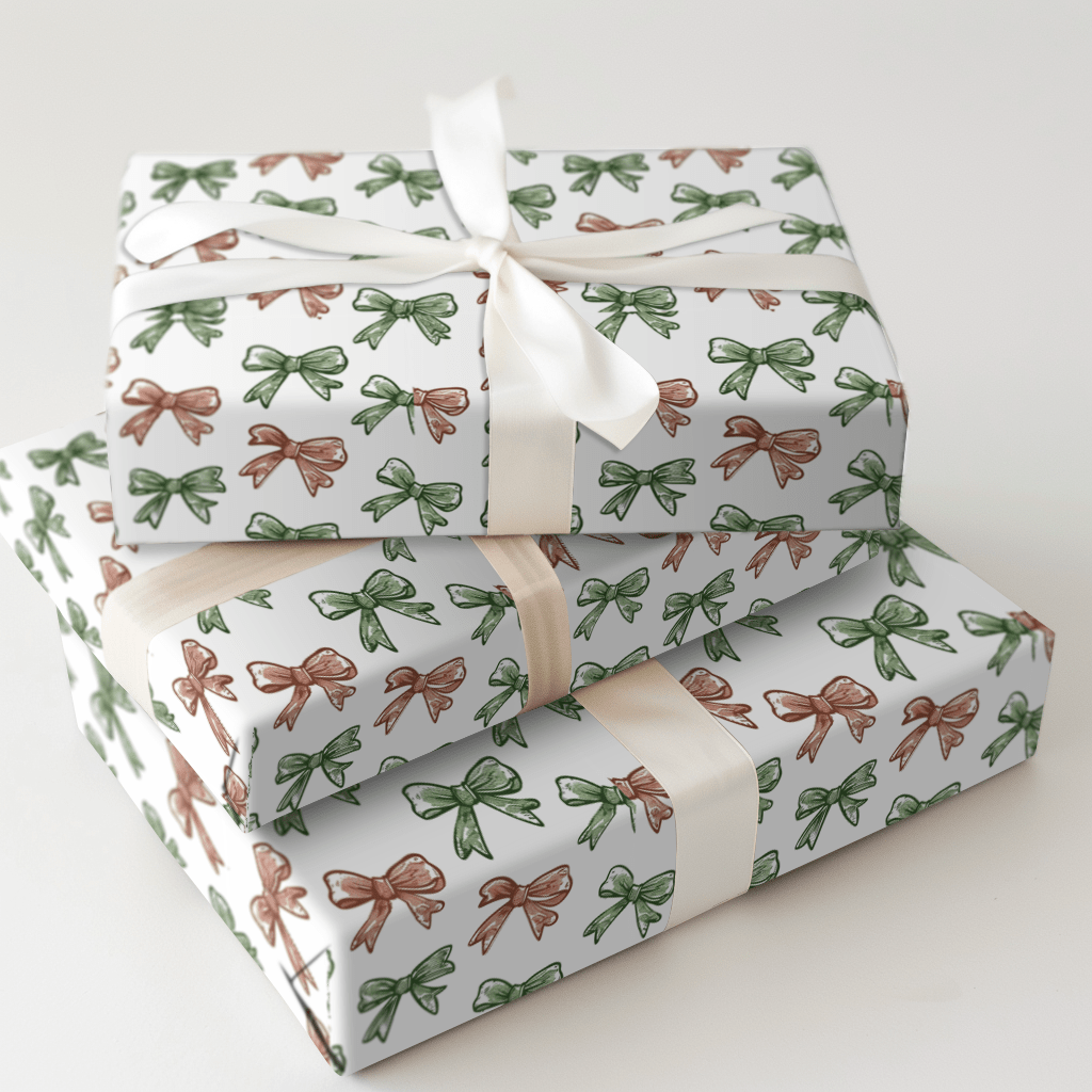 Bowtie Bliss - Wrapping Paper - Aspen & Arlo