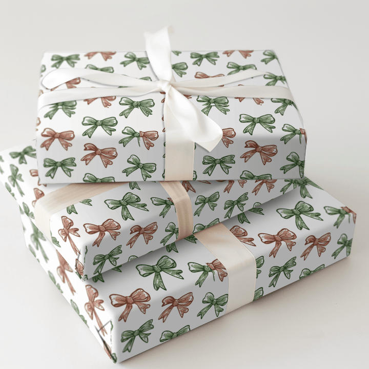 Bowtie Bliss - Wrapping Paper - Aspen & Arlo