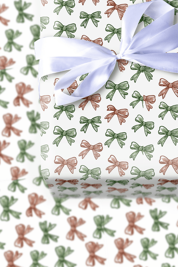 Bowtie Bliss - Wrapping Paper - Aspen & Arlo