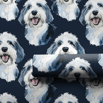 Fluff in the Wind - Wrapping Paper - Aspen & Arlo