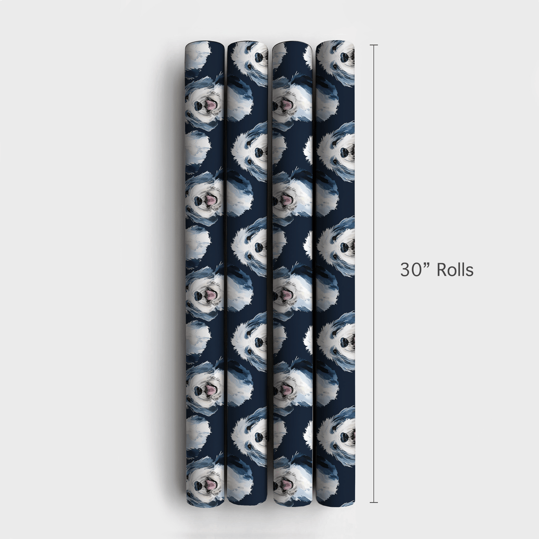 Fluff in the Wind - Wrapping Paper - Aspen & Arlo