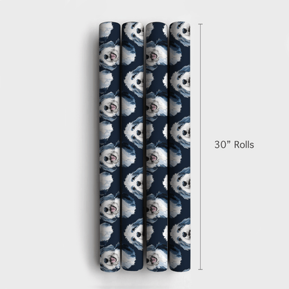 Fluff in the Wind - Wrapping Paper - Aspen & Arlo