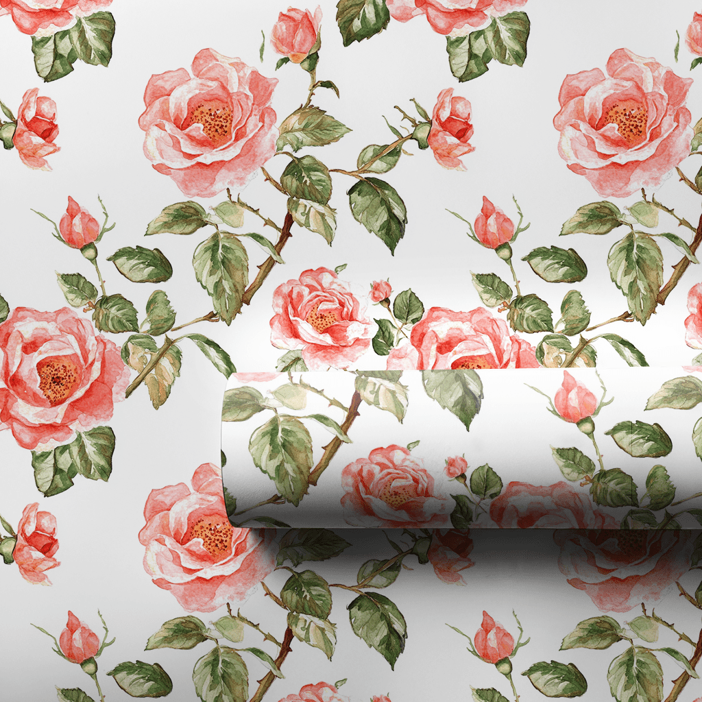 Trailing in Love - Wrapping Paper - Aspen & Arlo