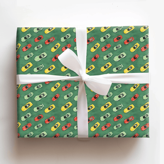 Shamrock Finish Line - Wrapping Paper - Aspen & Arlo