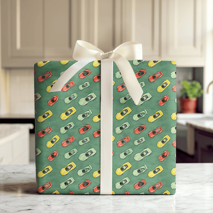 Shamrock Finish Line - Wrapping Paper - Aspen & Arlo