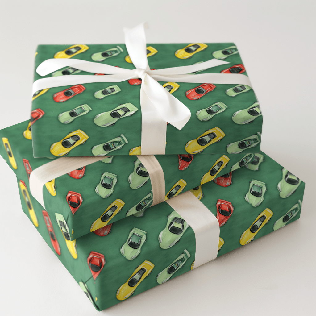 Shamrock Finish Line - Wrapping Paper - Aspen & Arlo