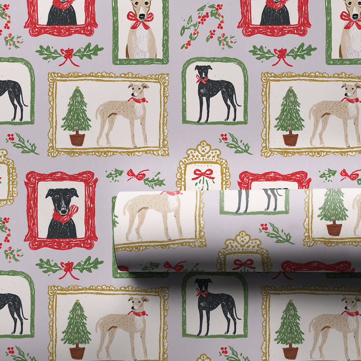 Italian Greyhound Holiday Portraits