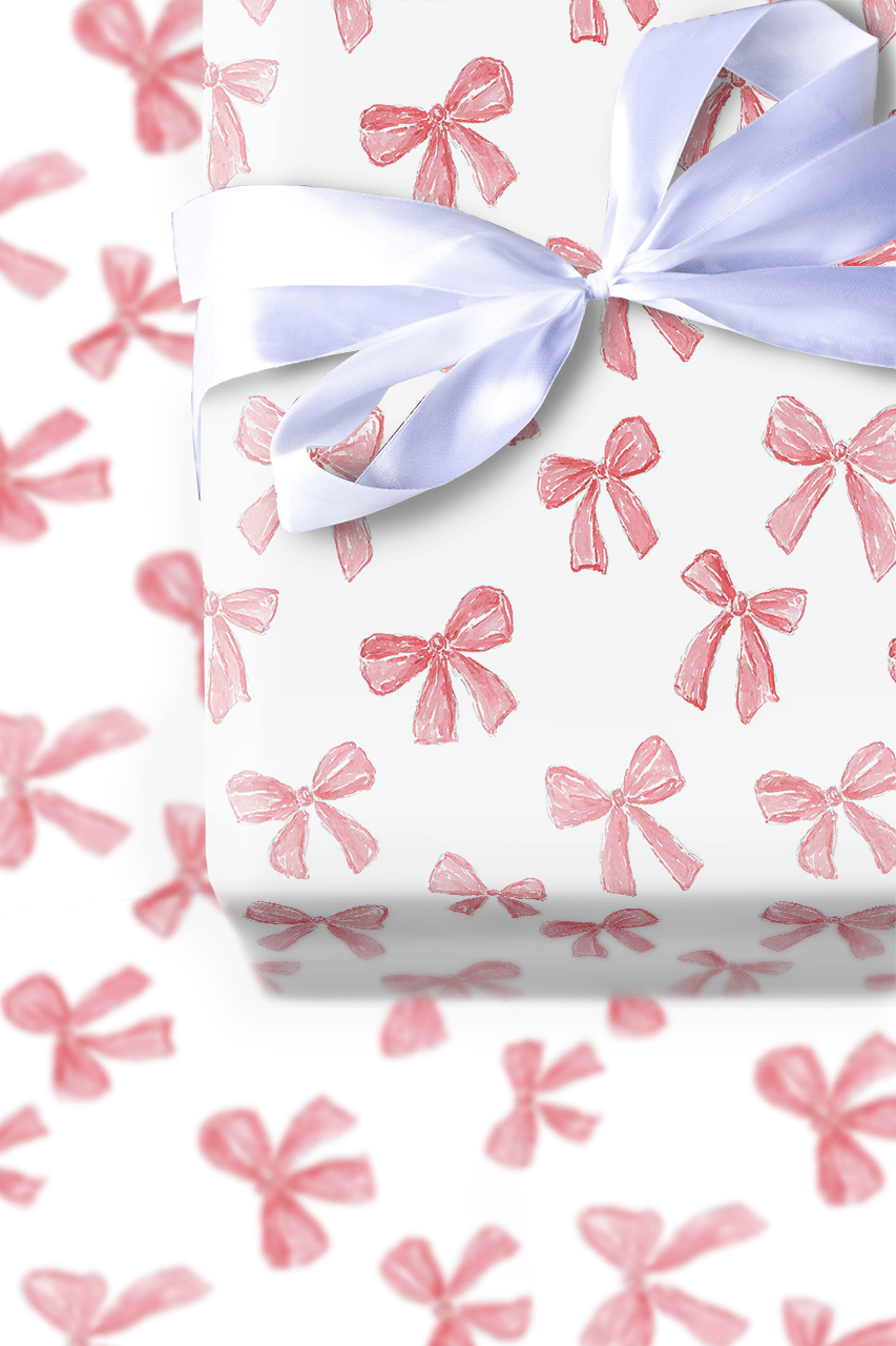 Primrose Bows - Wrapping Paper - Aspen & Arlo