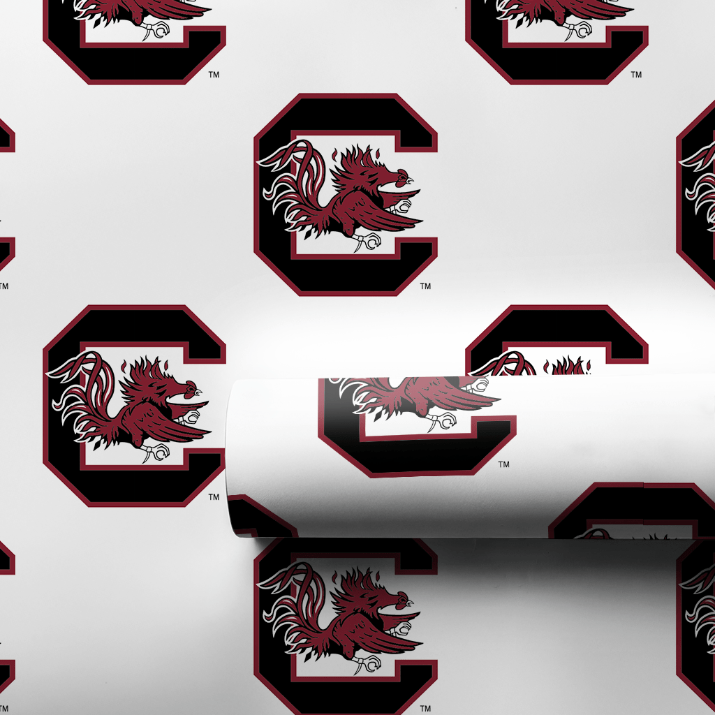 C & Fighting Cock Crest - Wrapping Paper - Aspen & Arlo