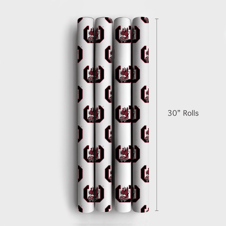 C & Fighting Cock Crest - Wrapping Paper - Aspen & Arlo