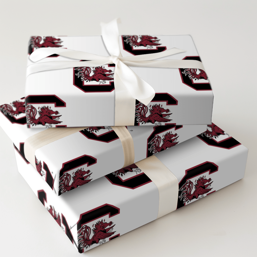 C & Fighting Cock Crest - Wrapping Paper - Aspen & Arlo