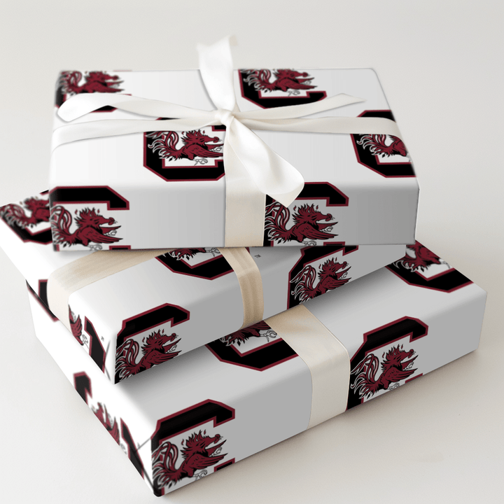 C & Fighting Cock Crest - Wrapping Paper - Aspen & Arlo